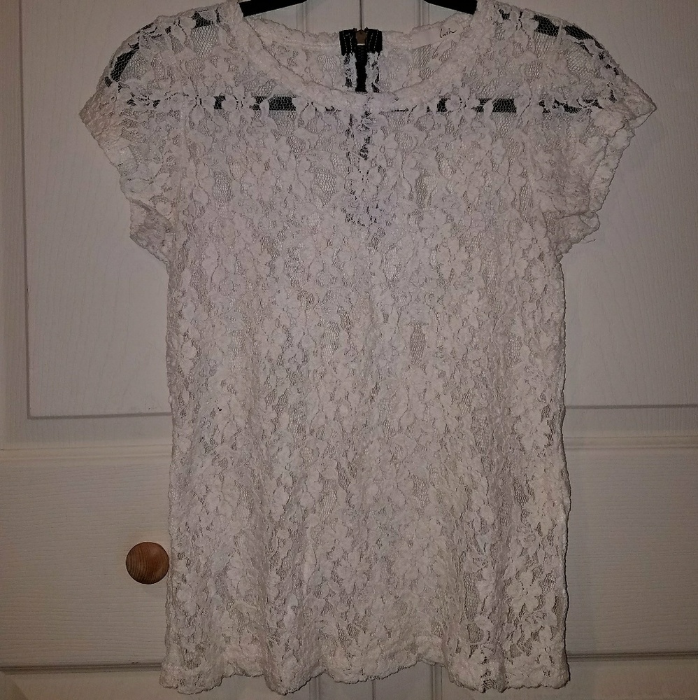 See through lace